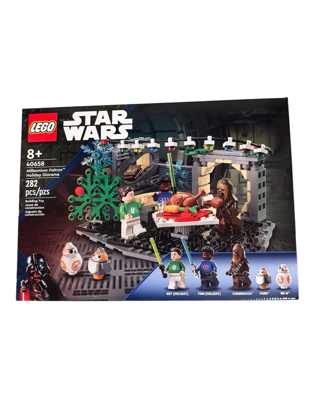 Lego Star Wars Millennium Falcon Holiday Diorama Set (#40658)